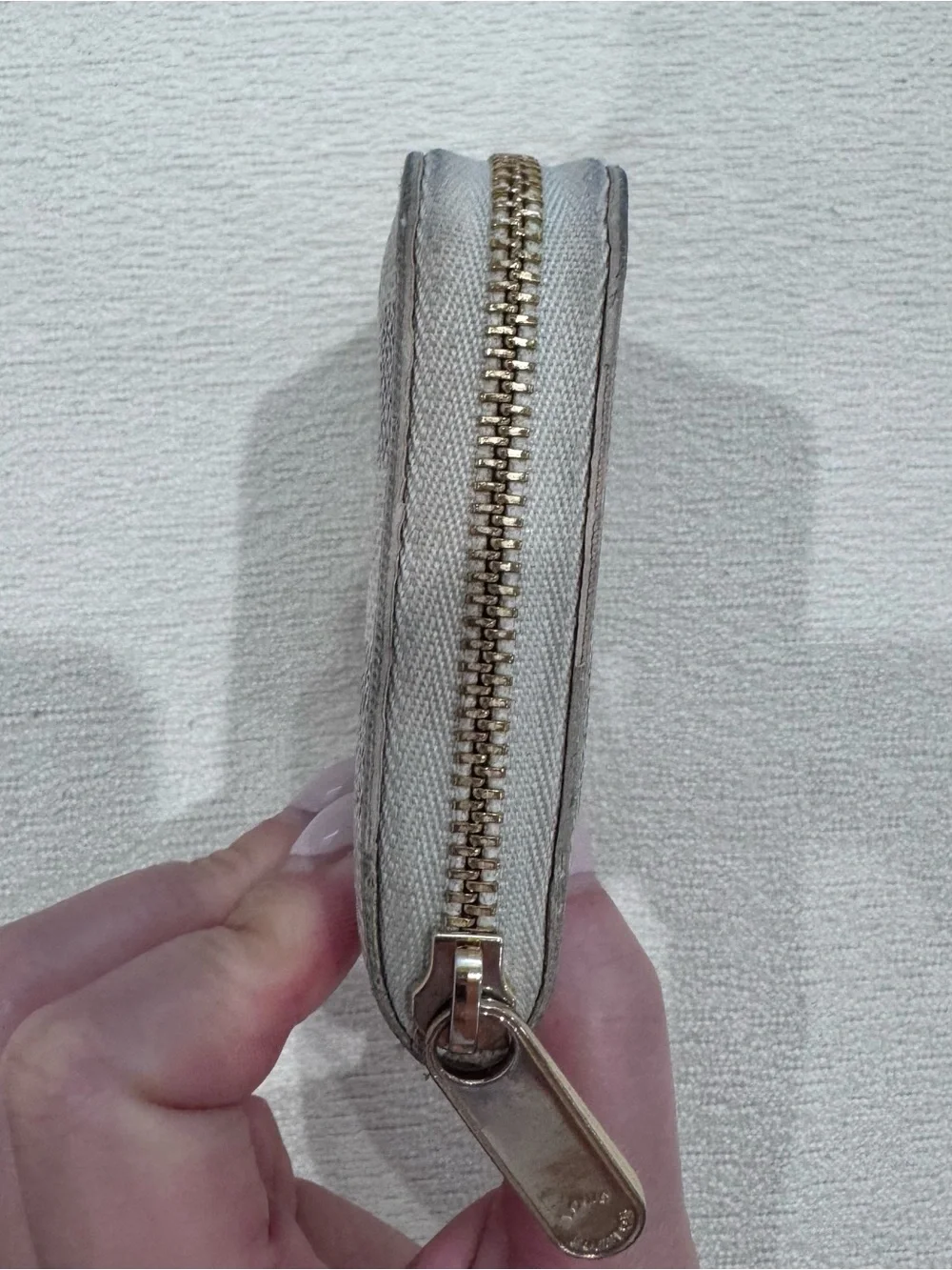 Louis Vuitton Zippy Coin Purse in Damier Azur